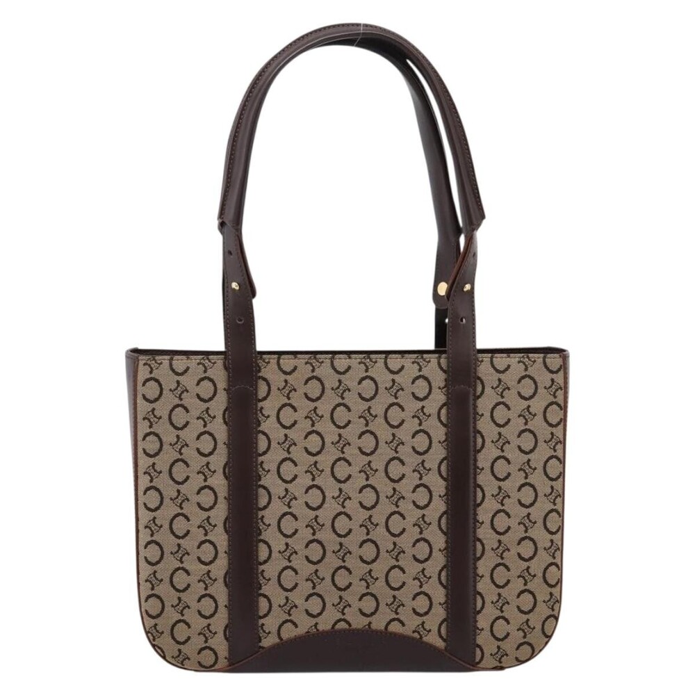 Celine C Macadam Canvas and Leather